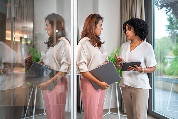 istock Diverse Businesswomen Engaging in Project Discussion in Office 2247209694