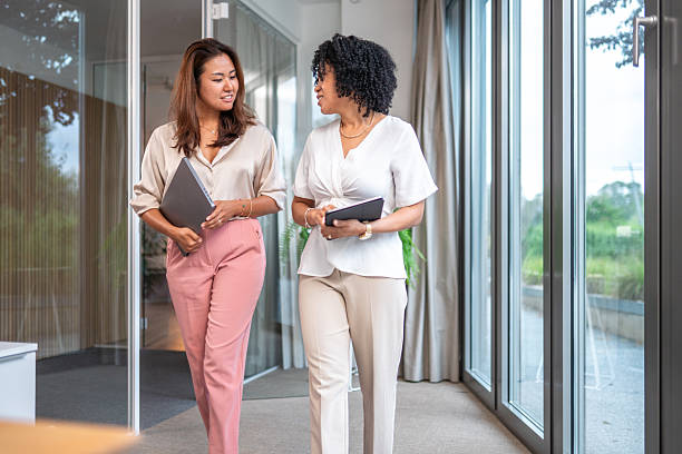istock Diverse Businesswomen in Office Setting 2247209704