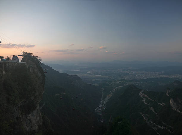 istock Tianmen Mountain upper cable car station 2247217160