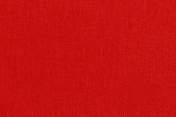 istock Dark red linen fabric cloth texture background, seamless pattern of natural textile. 2247218236