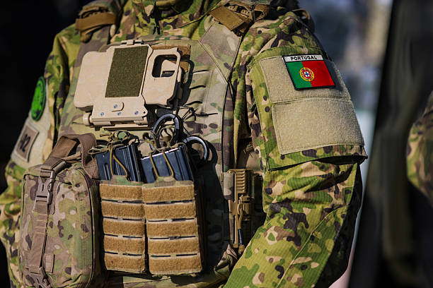 istock Portuguese soldier in combat gear during a NATO Multinational Exercise. 2247234185