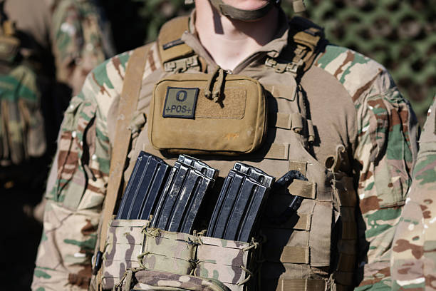 istock French soldier in combat gear during a NATo Multinational Exercise. 2247234302