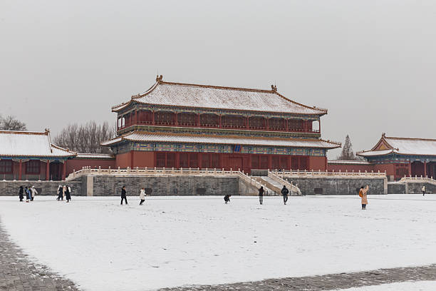 istock snow view of Forbidden City 2247235965