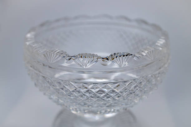 istock Vintage lead crystal bowl macro 2247237063