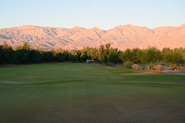 istock Sunrise at a golf course at Funrnace Creek in California. 2247237240