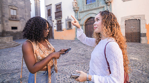 istock Two friends are travelling around Europe. 2247237799