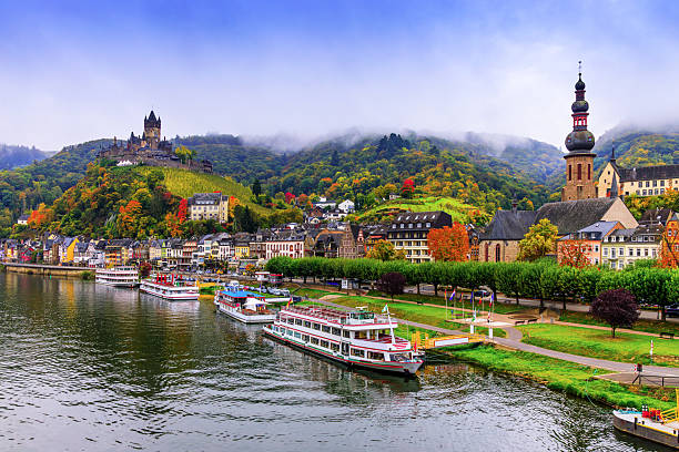 istock Cochem, Germany. Old town on the Moselle river. 2247238650