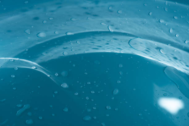 3D rendering of microscopic particles and bubbles
