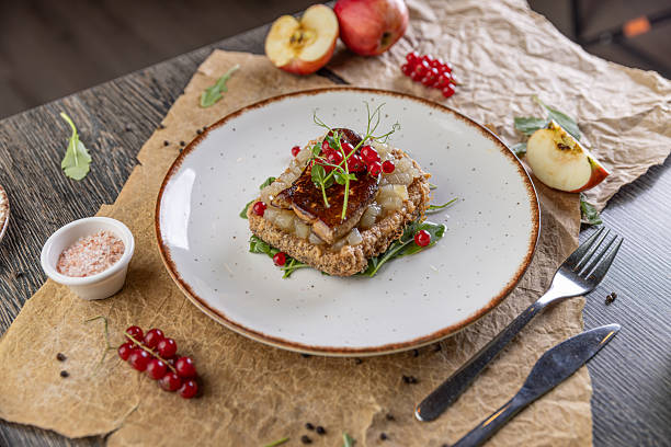 istock Fried foie gras on toast 2247251353