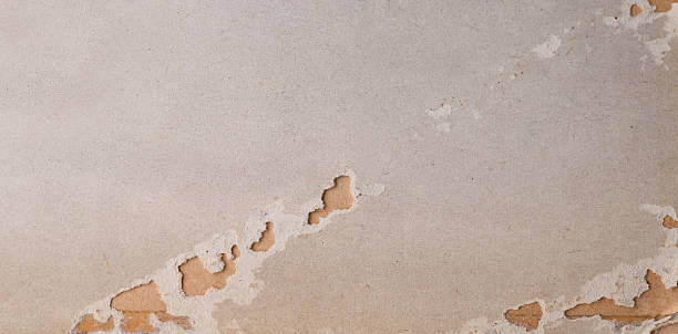 Textured cardboard background with subtle color gradient and scratches.