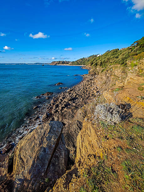 istock Torbay Coast towards Meadfoot Beach in Devon 2247253458