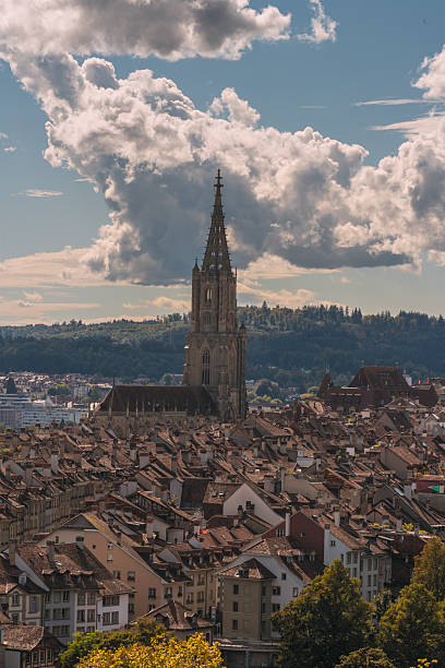 istock Bern minster and rooftops of bern old city 2247255183