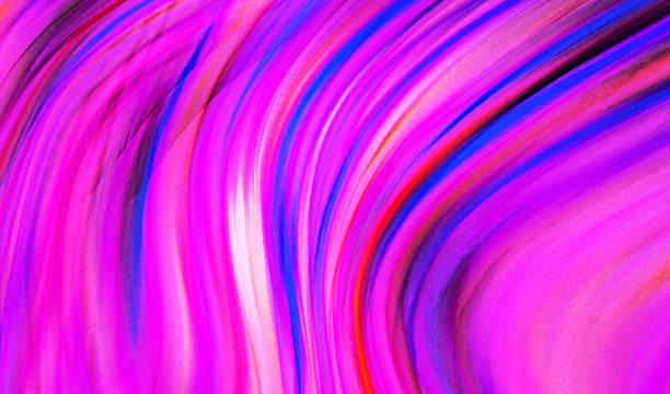 istock Vibrant abstract blue purple soft grainy texture swirl fluid creating a dynamic ethereal background 2247264164