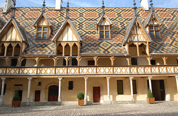 istock inner courtyard of the Hospices de Beaune 2247264862