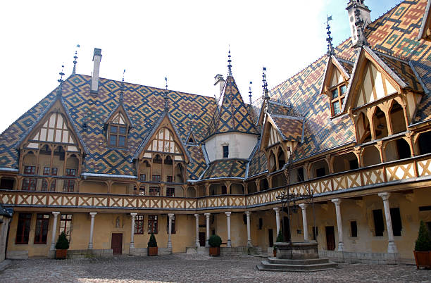 istock inner courtyard of the Hospices de Beaune 2247264882