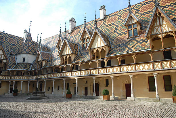 istock inner courtyard of the Hospices de Beaune 2247264883