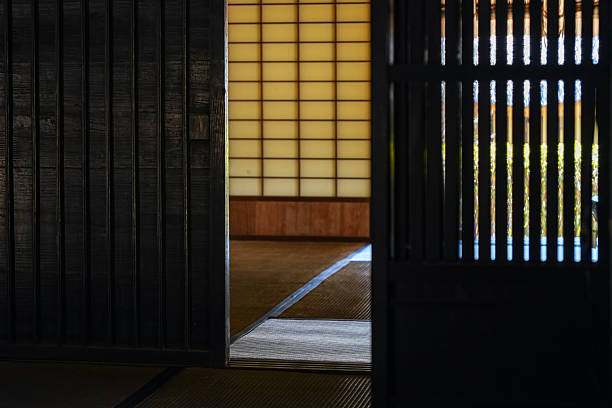 istock Traditional Japanese Tatami Room Interior 2247268605