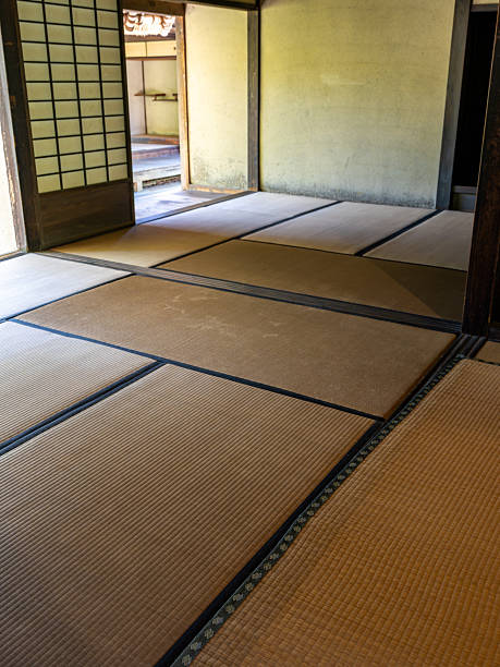 istock Traditional Japanese Tatami Room Interior 2247268633