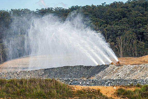 Machine used in earth works, digging and landscaping and making a road.