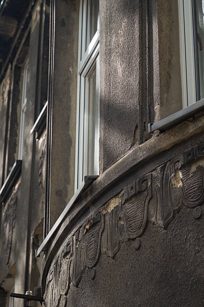 istock Decorative Elements of the External Wall of the Building 2247272114