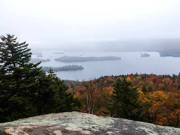 istock Blue Lake from above. Adirondack State Park, New York 2247293338