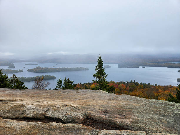 istock Blue Lake from above. Adirondack State Park, New York 2247293341