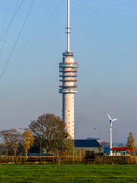 istock The tall Gerbrandytower  in Lopikerkapel fields 2247293462