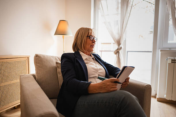 istock Close Up Of Therapist With Notes 2247293583