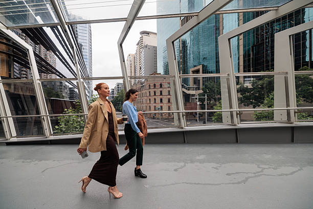istock Business Colleagues Walking Together Outdoors 2247297780