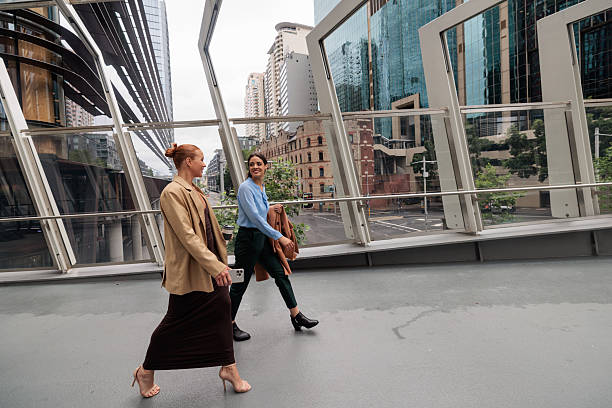 istock Business Colleagues Walking Together Outdoors 2247297789