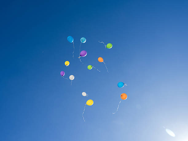 istock Colorful balloons in the sky 2247298635