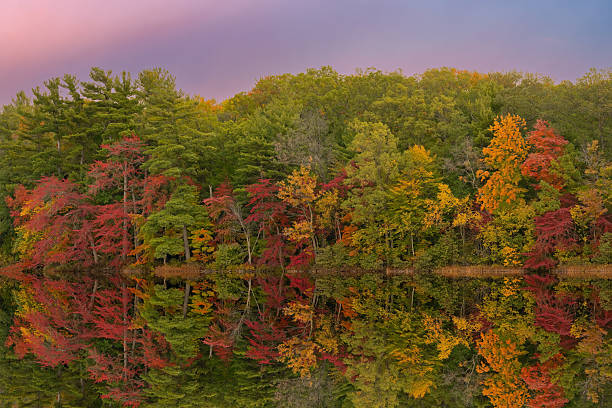 istock Autumn Reflections Long Lake at Dawn 2247300374
