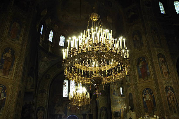 Interior of Russian Orthodox church