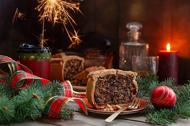 istock Traditional Scottish Hogmanay Homemade Black Bun 2247309775