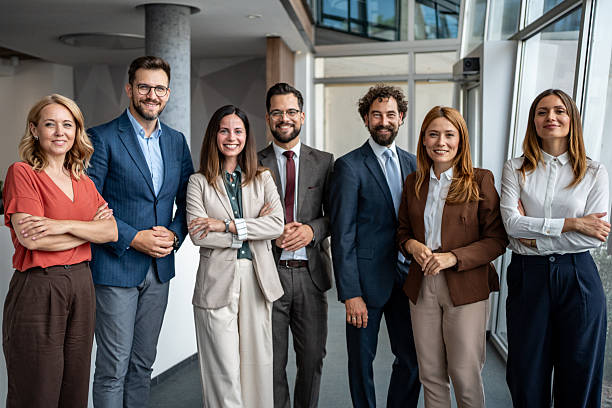 istock Diverse business people forming successful professional team in office 2247320395
