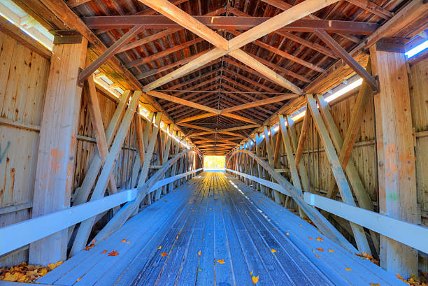 istock Covered Bridge- Adams Mill- Carrol County, Indiana 2247327934