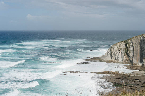 Pendueles cliffs in Llanes Asturias Spain