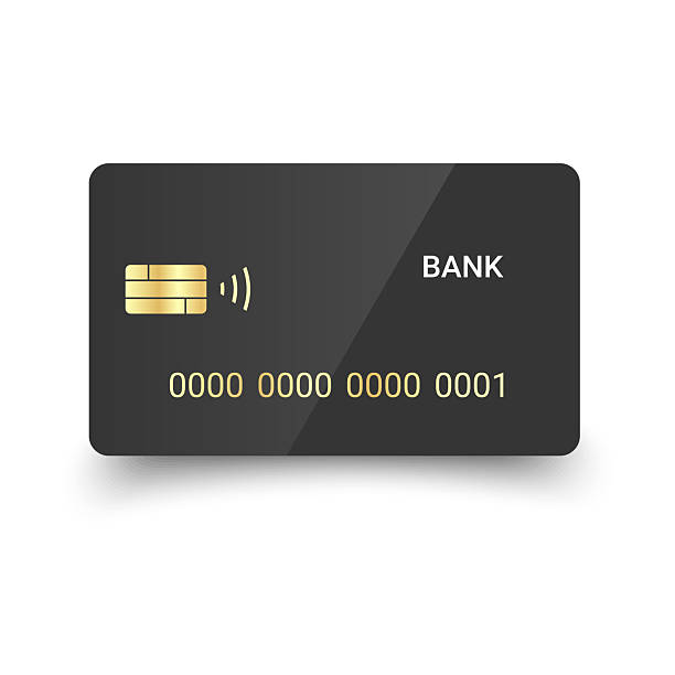istock Credit card isolated on white background Credit and debit card 2247342795