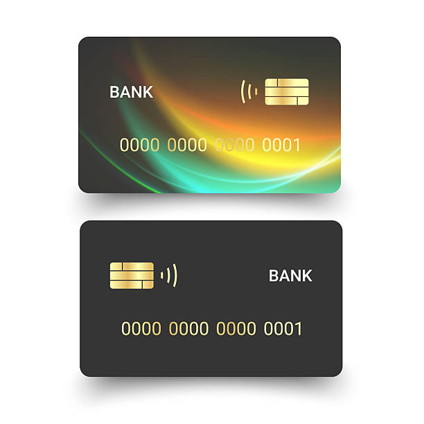 istock Credit card isolated on white background Credit and debit card 2247342895