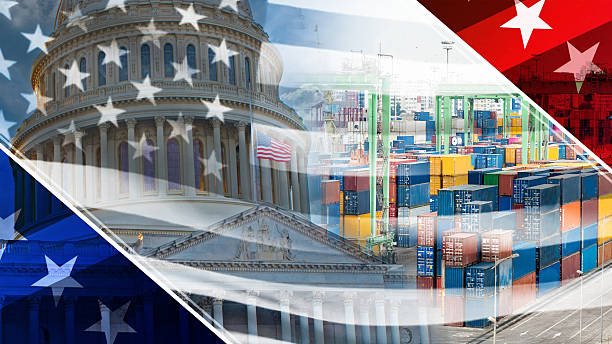 istock Tariffs and their impact on US trade policy in the current economic concept 2247344222