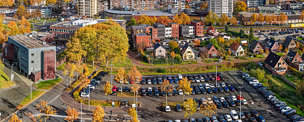 istock Emmen cityscape in autumn hues 2247350834
