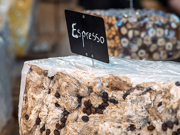 Delicious Espresso-Flavored Sweets at Local Market