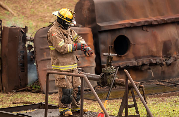 istock A feeling regret of a firefighter, sit and rests after performing an emergency response 2247381197