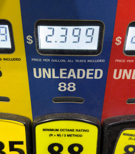 istock Gas prices at the pump. 2247383382