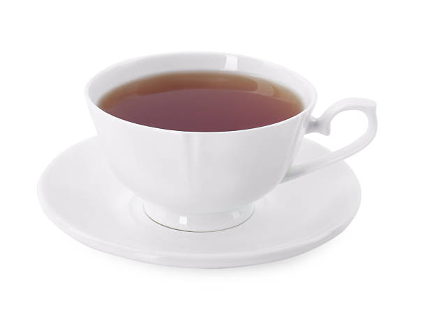 istock Tasty tea in cup isolated on white 2247391732