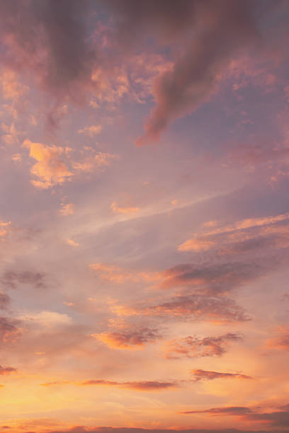 istock Sunset Sunrise Sky Background. Natural Bright Dramatic Sky In Sunset Dawn Sunrise. Yellow, Magenta, Purple And Pink Colors natural background backdrop 2247392306