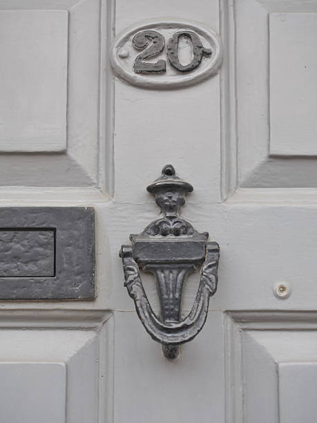 istock Door knocker used in England 2247394565