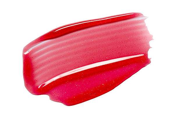 istock A sample of lip moisturizer on a white background. Oil or lip balm. 2247400851