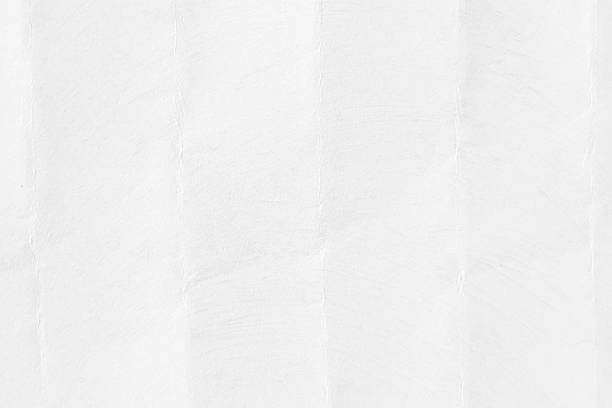 istock Empty blank white colored folded crumpled crushed creased wrinkled striped recycled textured thick paper horizontal grunge abstract vector backgrounds with parallel stripe folds markings and crease marks making parallel lines 2247406630