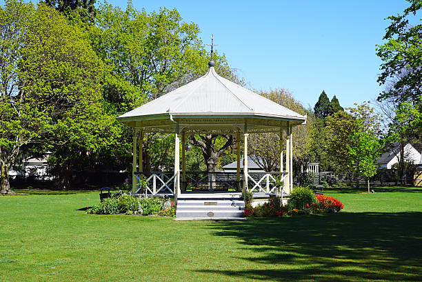 istock Rangiora's Victoria Park band rotunda 2247406851